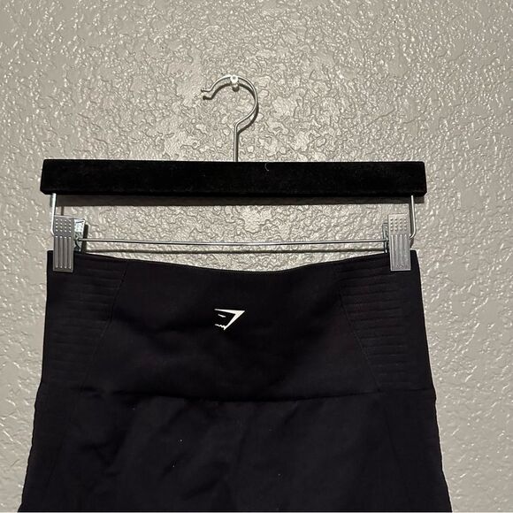 Gymshark energy + seamless cropped black leggings - Picture 6 of 7